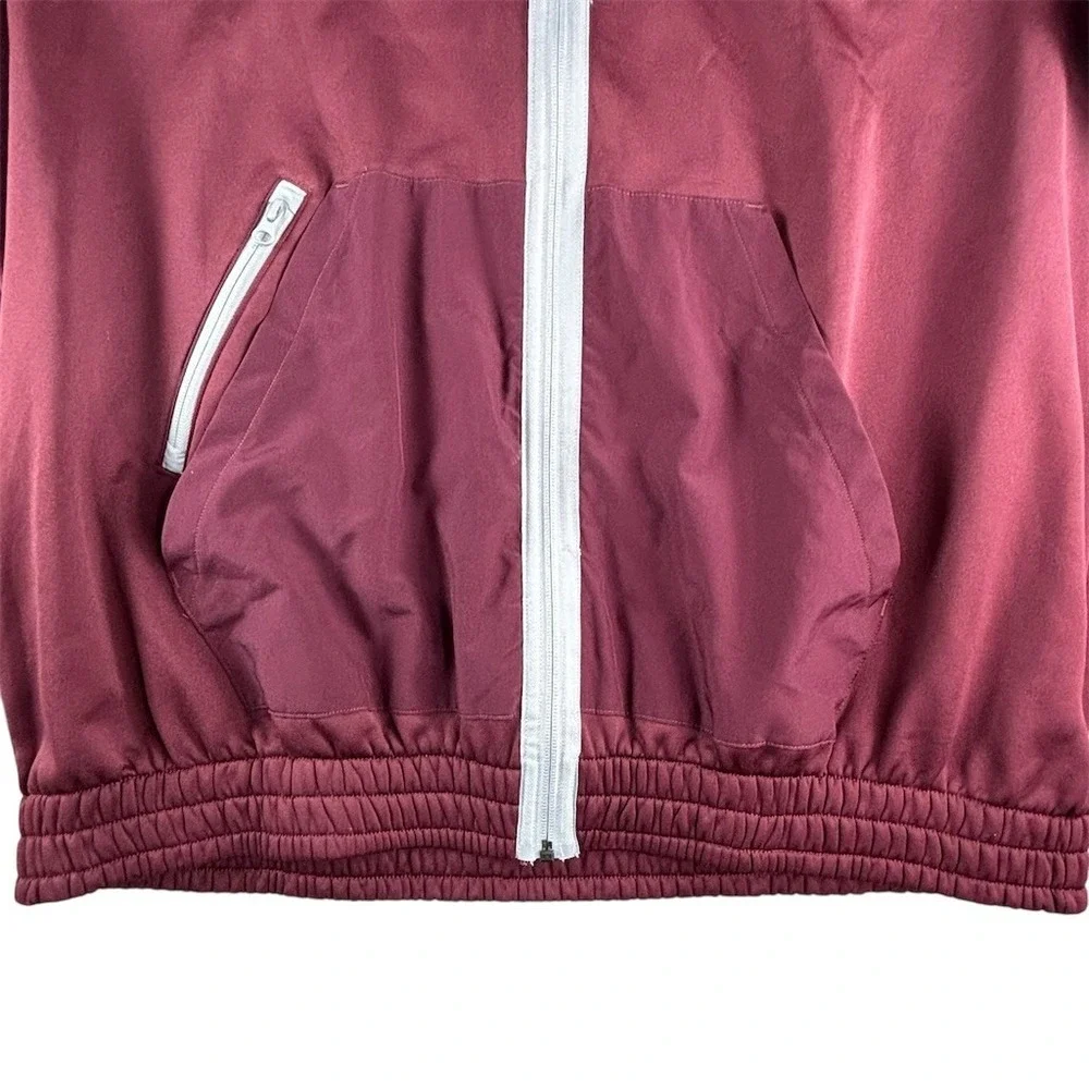 adidas Texas A&M Aggies Jacket Mens 3XL Maroon Hooded Full Zip SEC team‎ issued